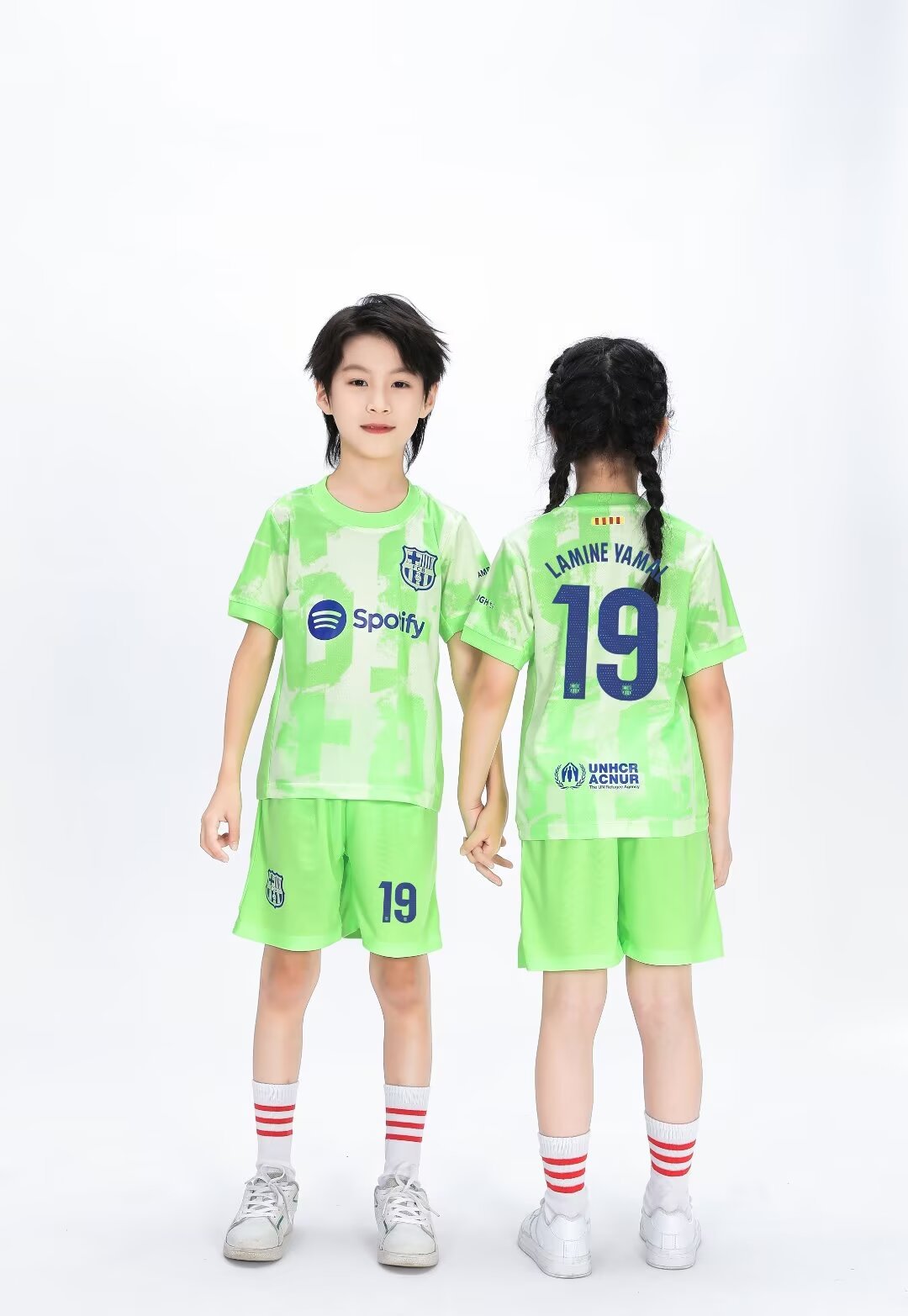 Lamine Yamal Maillot de Foot Enfant - Barcelone