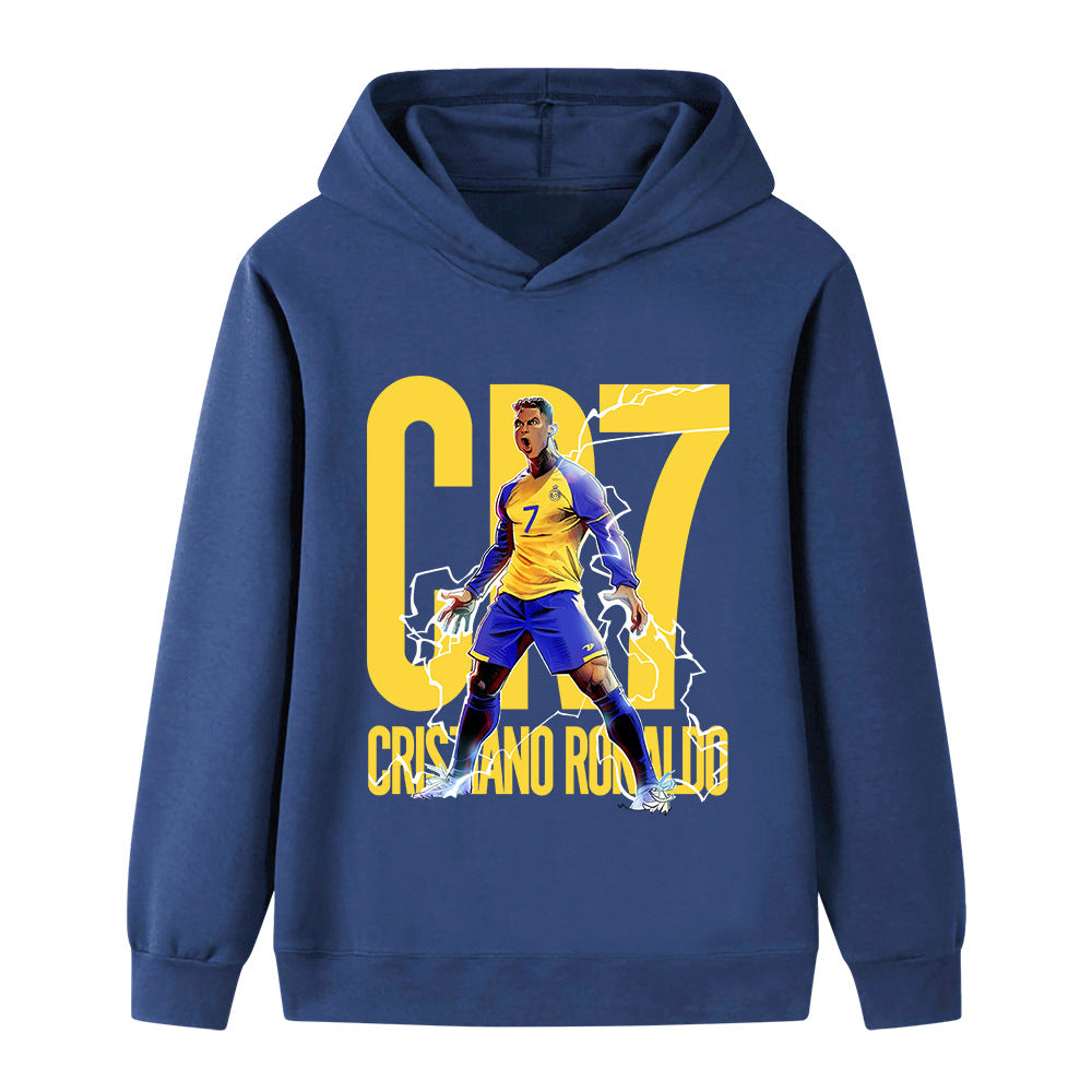 Ronaldo Sweat à Capuche Foot Enfant - Al Nassr