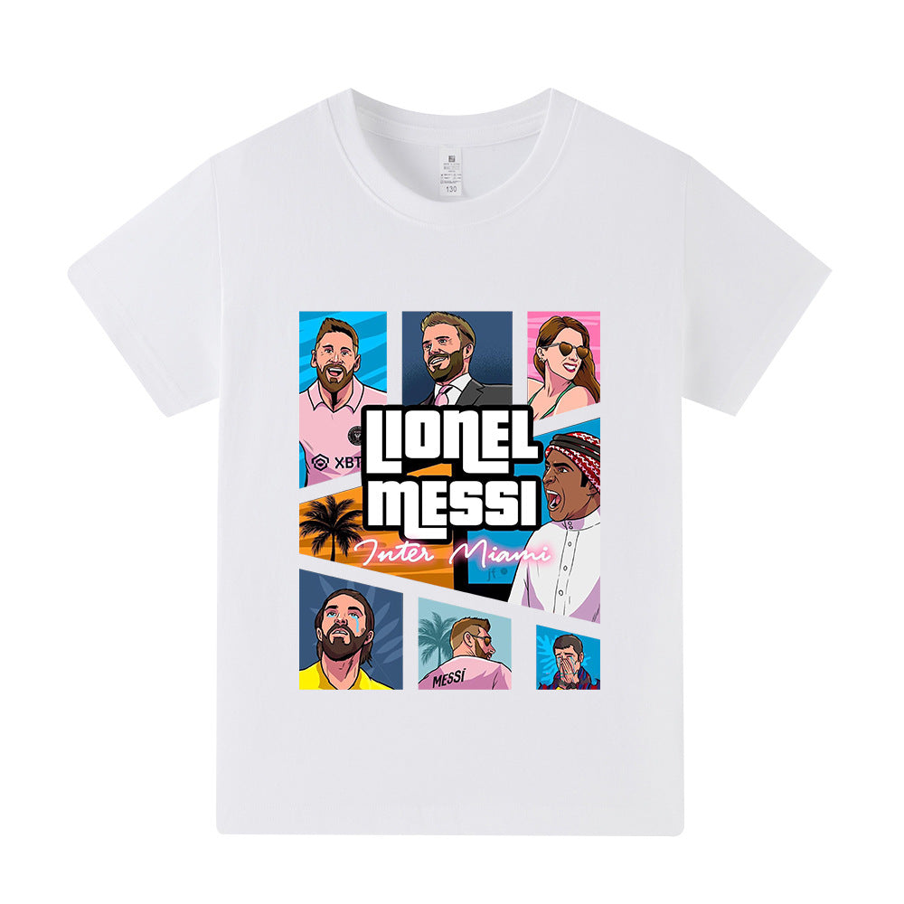 Messi T-shirt de Foot Enfant - Confortable