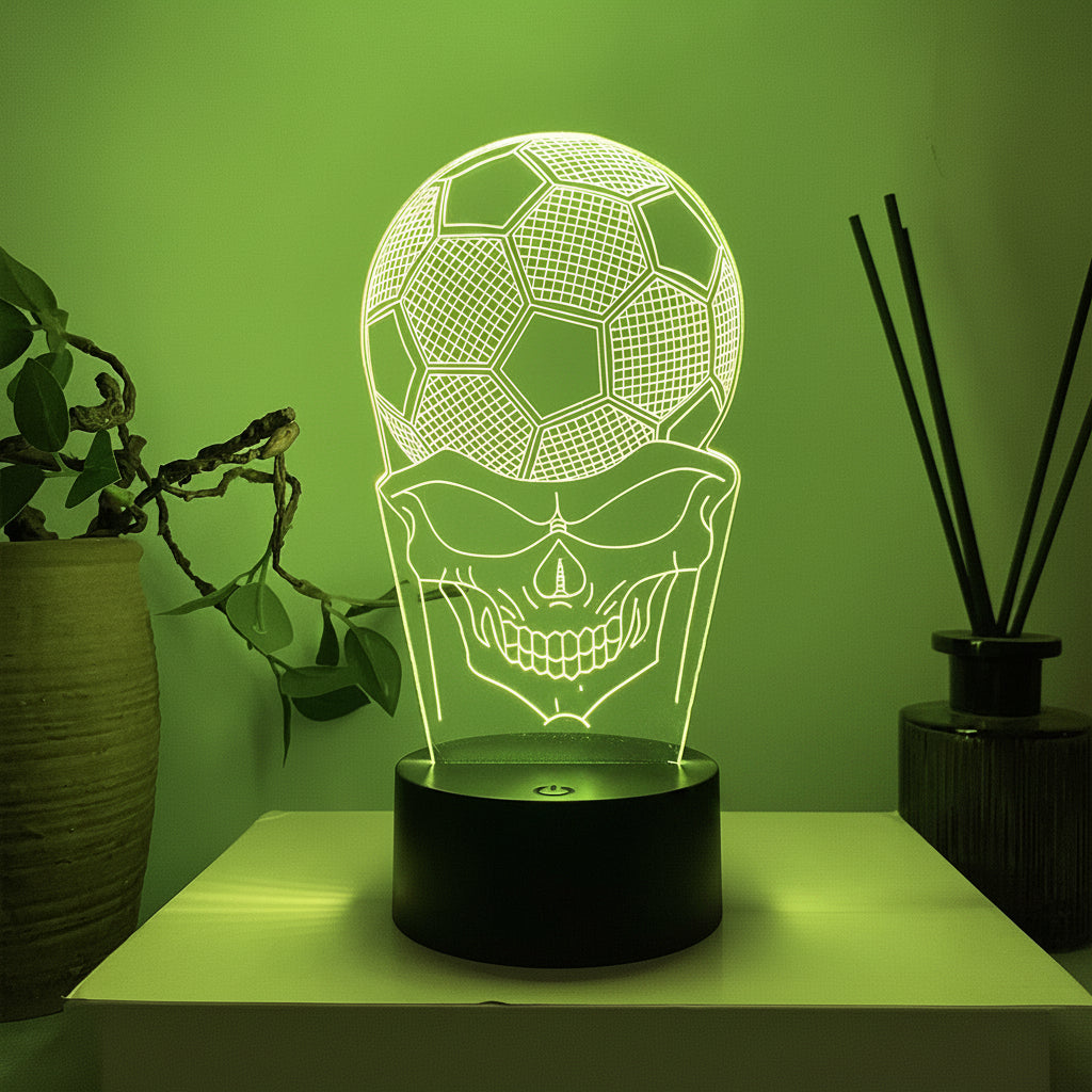 Foot Lampe LED 3D Illusion - Veilleuse - USB