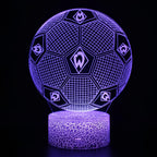 Foot Lampe LED 3D Illusion - Veilleuse - Cadeau