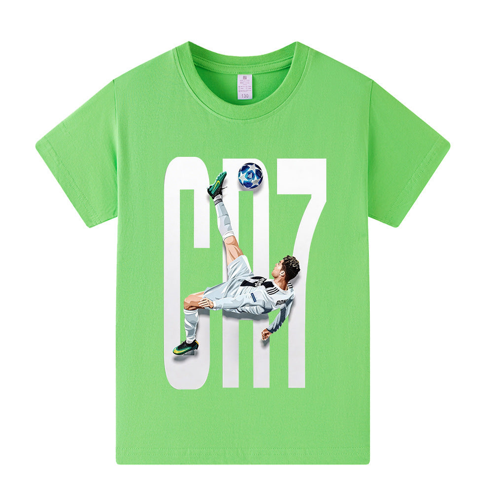 Ronaldo T-shirt de Foot Enfant - Léger