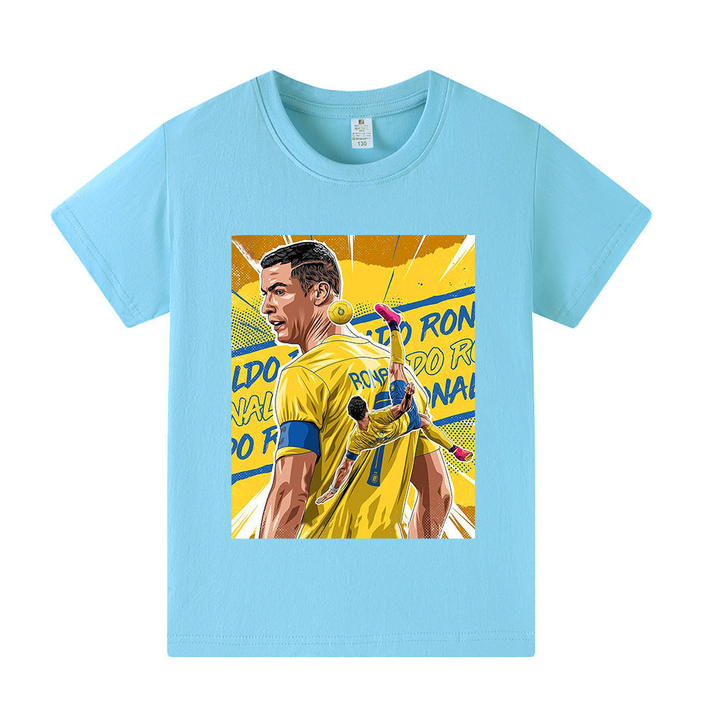 Cristiano Ronaldo T-shirt de Foot Enfant - Al Nassr