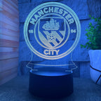 Foot Lampe LED 3D Illusion - Veilleuse - Cadeau Ambiance