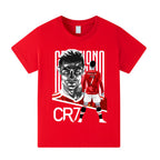 Cristiano Ronaldo T-shirt de Foot Enfant - Manchester United