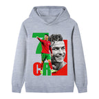 Cristiano Ronaldo Sweat à Capuche Foot Enfant - Portugal - Doux