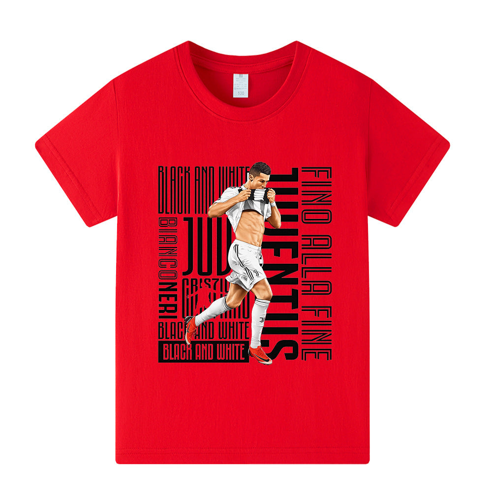 Ronaldo T-shirt de Foot Enfant - Juventus