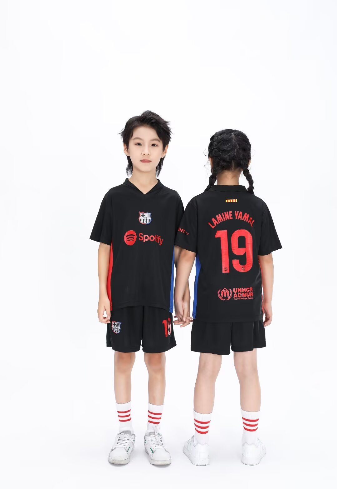 Lamine Yamal Maillot de Foot Enfant - Barcelone