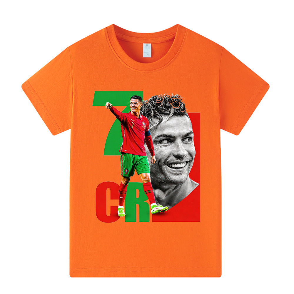 Cristiano Ronaldo T-shirt de Foot Enfant - Portugal - Sportif