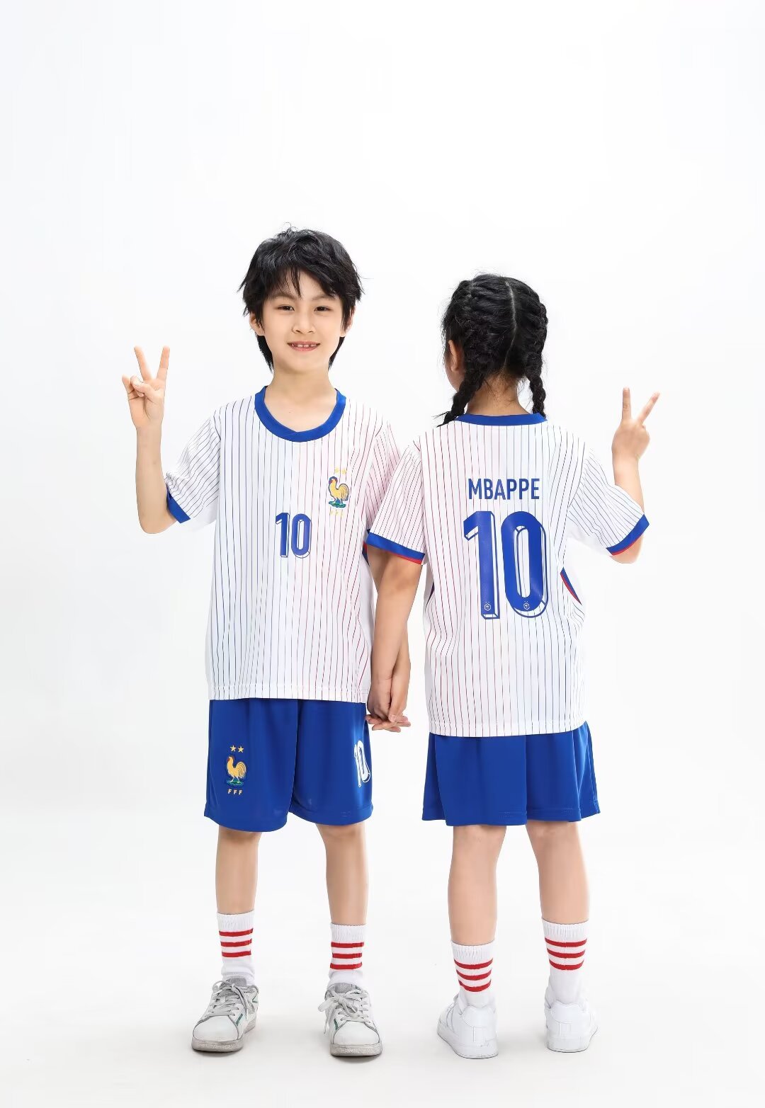 Mbappé Maillot de Foot Enfant - France