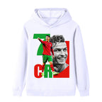 Cristiano Ronaldo Sweat à Capuche Foot Enfant - Portugal - Doux