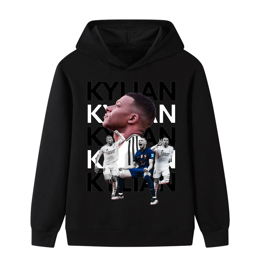 Kylian Mbappé Sweat à Capuche Foot Enfant - Doux