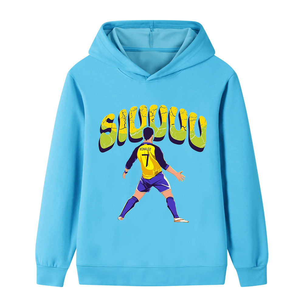 Cristiano Ronaldo Sweat à Capuche Foot Enfant - Design