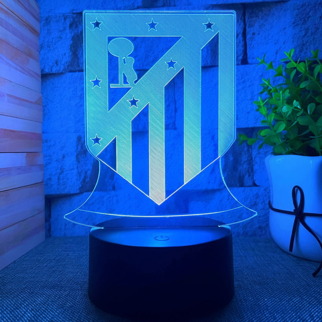 Foot Lampe LED 3D Illusion - Veilleuse - Cadeau Ambiance