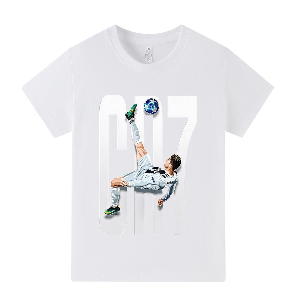 Ronaldo T-shirt de Foot Enfant - Léger