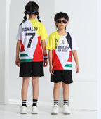 Ronaldo Maillot de Foot Enfant - Maillot et Short