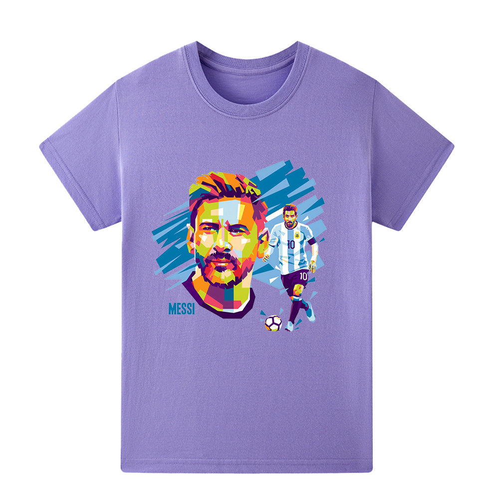 Lionel Messi T-shirt de Foot Enfant - pour l'Entraînement