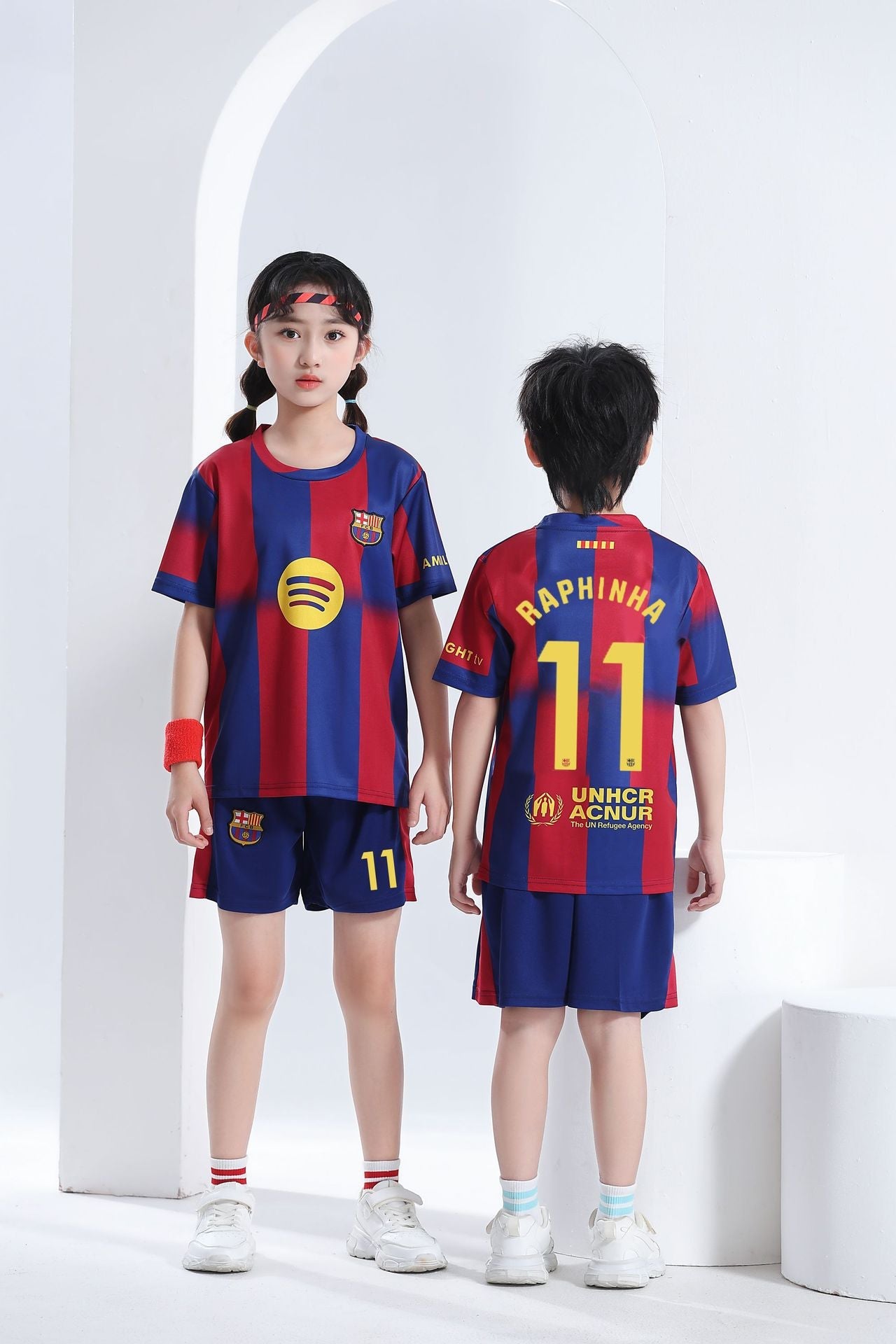 Raphinha Maillot de Foot Enfant - Maillot et Short