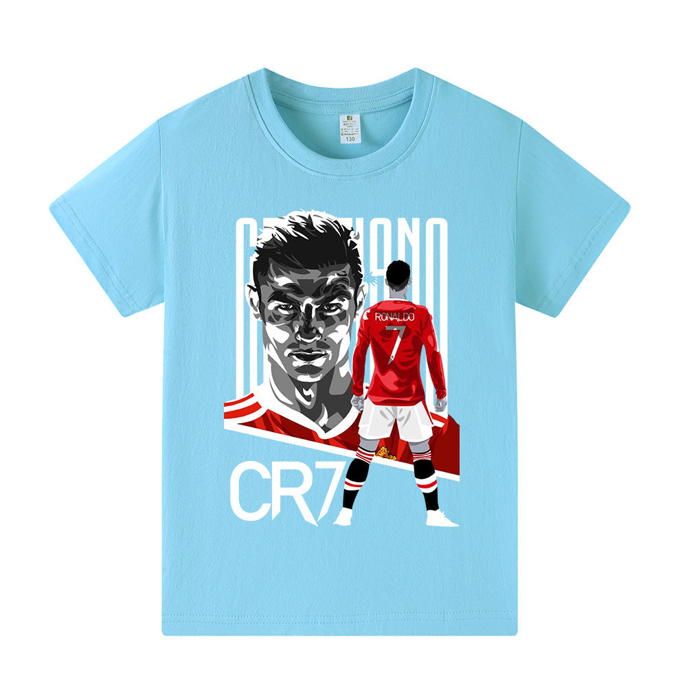 Cristiano Ronaldo T-shirt de Foot Enfant - Manchester United