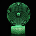 Foot Lampe LED 3D Illusion - Veilleuse - Cadeau