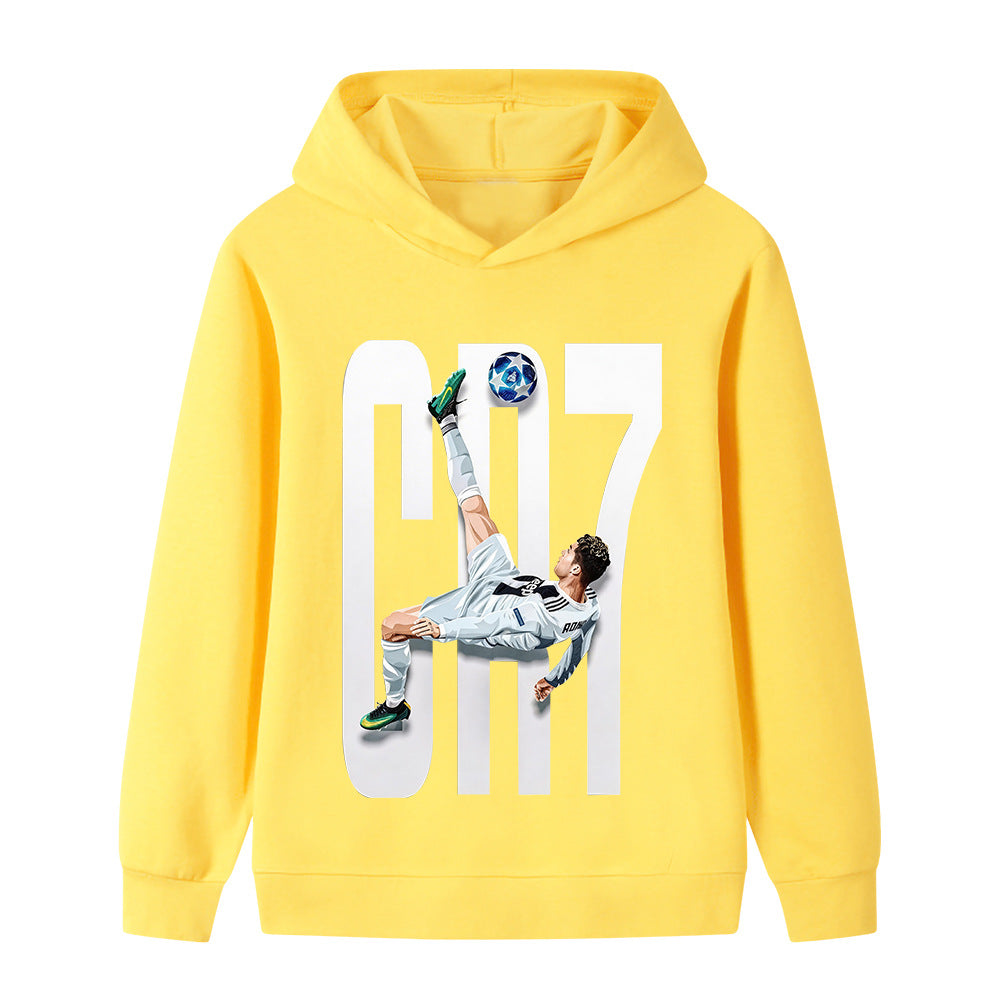 Ronaldo Sweat à Capuche Foot Enfant - Tendance