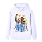 Messi Sweat à Capuche Foot Enfant - Design
