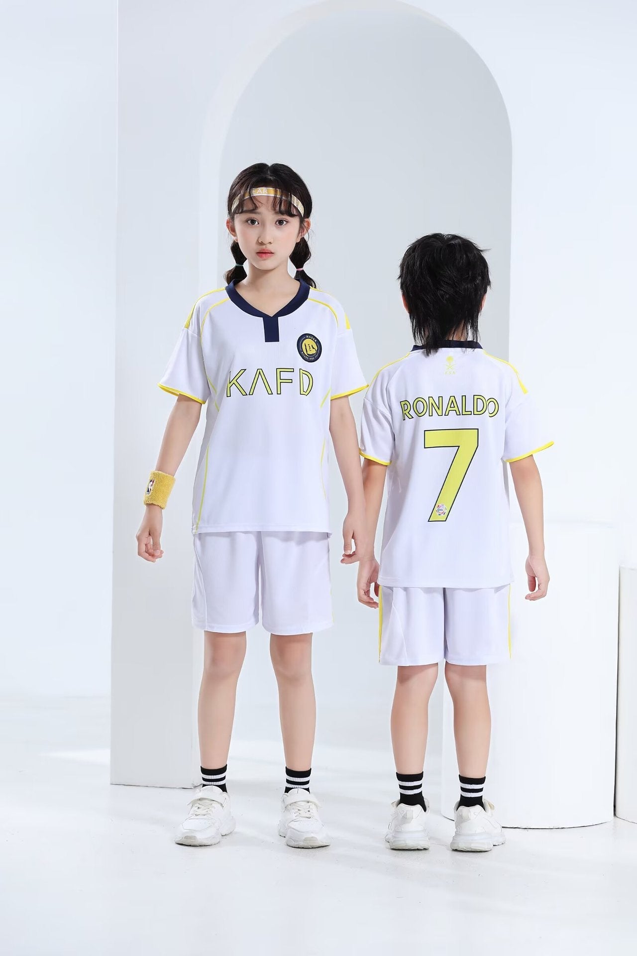 Cristiano Ronaldo Maillot de Foot Enfant - Al Nassr