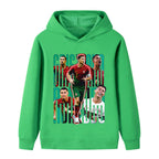 Ronaldo Sweat à Capuche Foot Enfant - Portugal - Doux