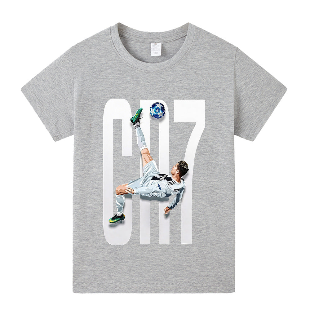 Ronaldo T-shirt de Foot Enfant - Léger
