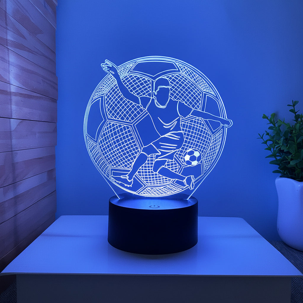 Foot Lampe LED 3D Illusion - Veilleuse - USB