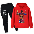 Lionel Messi Survêtement de Foot Enfant - Barcelone