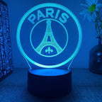 Foot Lampe LED 3D Illusion - Veilleuse - pour la Chambre Cadeau