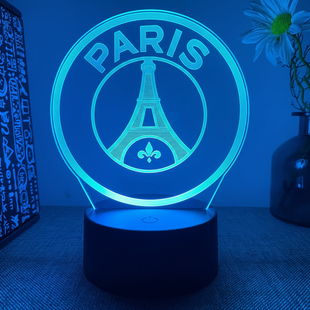Foot Lampe LED 3D Illusion - Veilleuse - pour la Chambre Cadeau