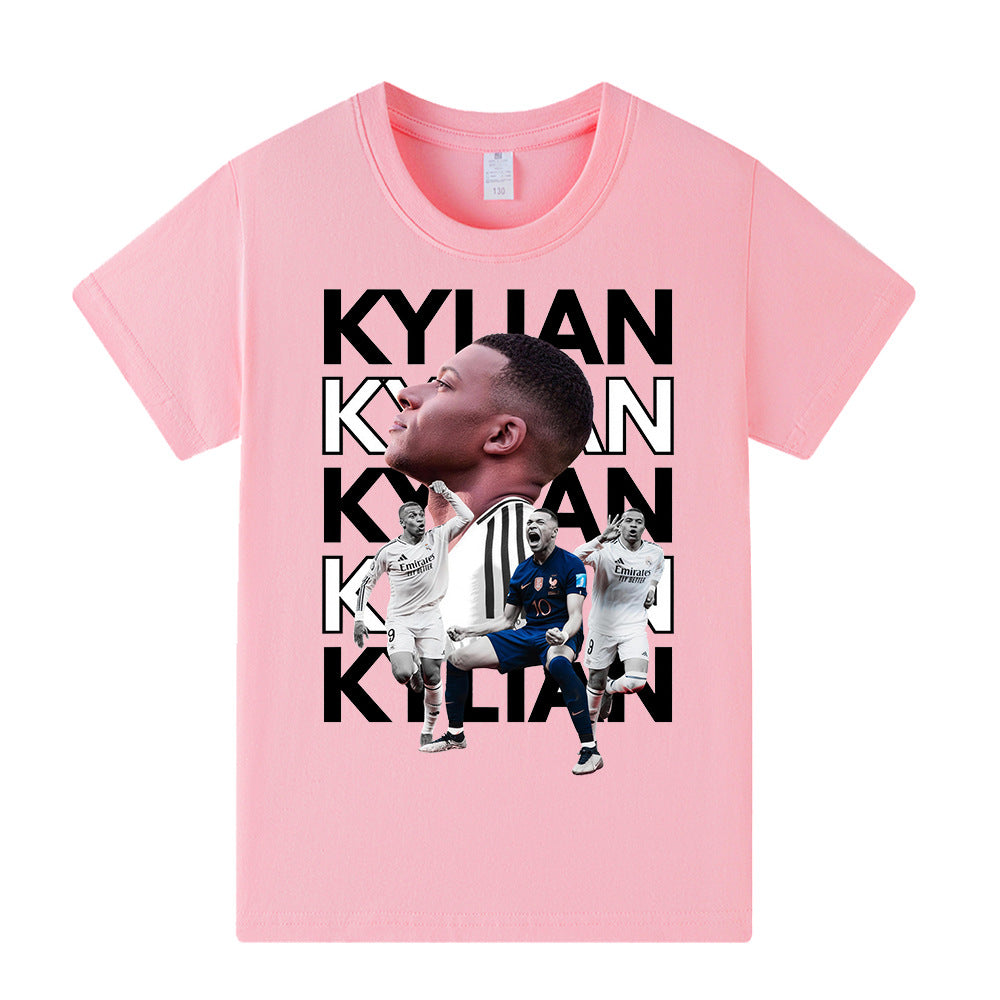 Kylian Mbappé T-shirt de Foot Enfant - Confortable