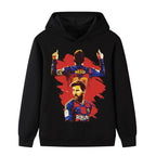 Lionel Messi Sweat à Capuche Foot Enfant - Barcelone