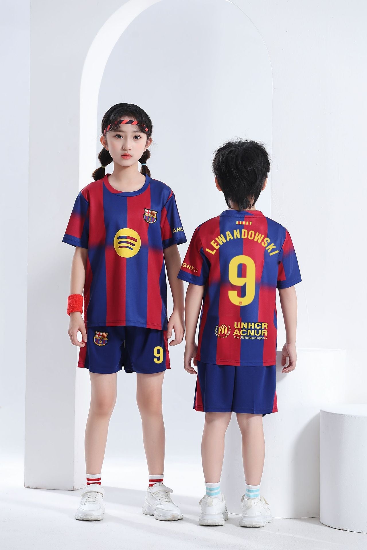 Raphinha Maillot de Foot Enfant - Maillot et Short