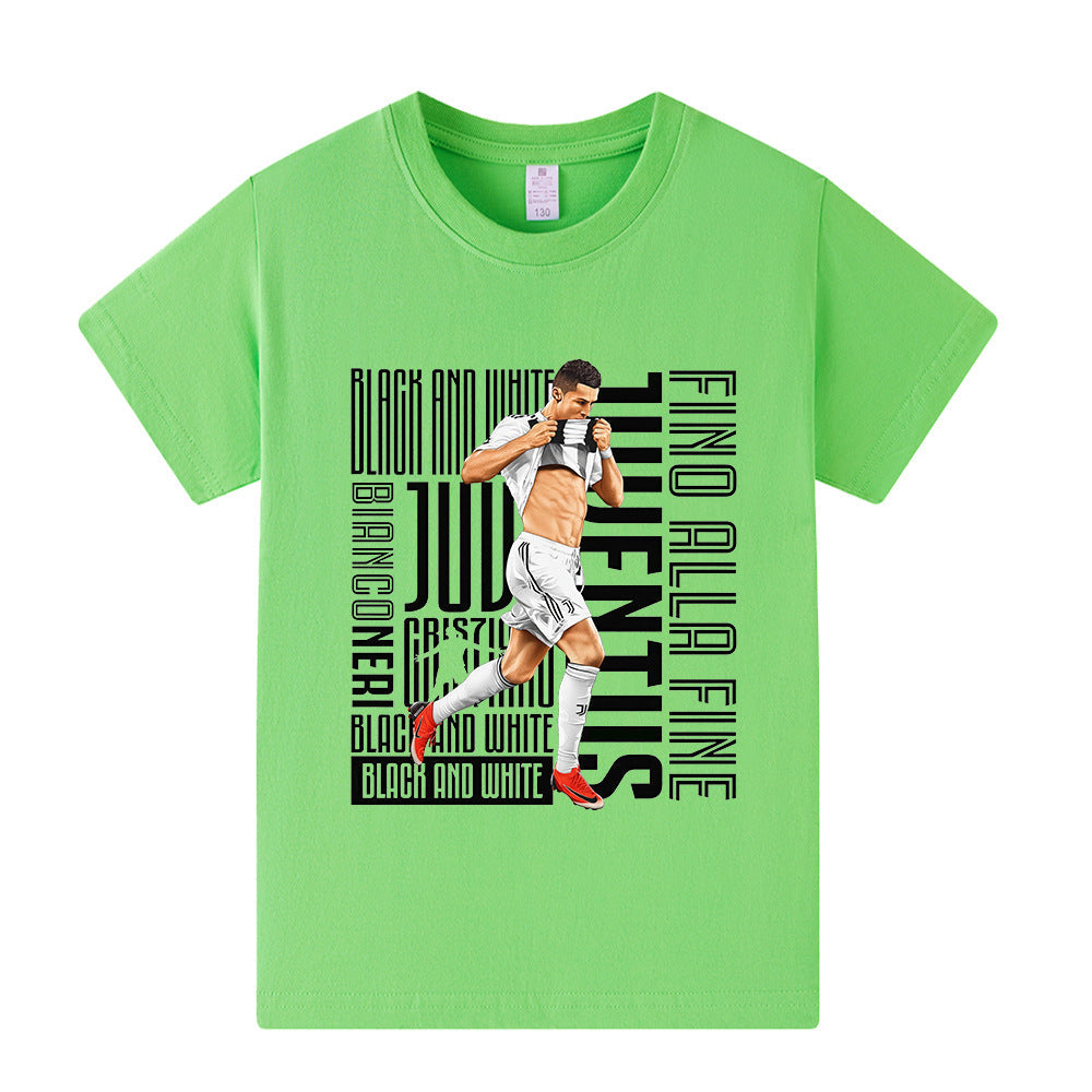 Ronaldo T-shirt de Foot Enfant - Juventus
