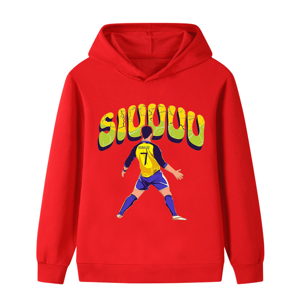 Cristiano Ronaldo Sweat à Capuche Foot Enfant - Design