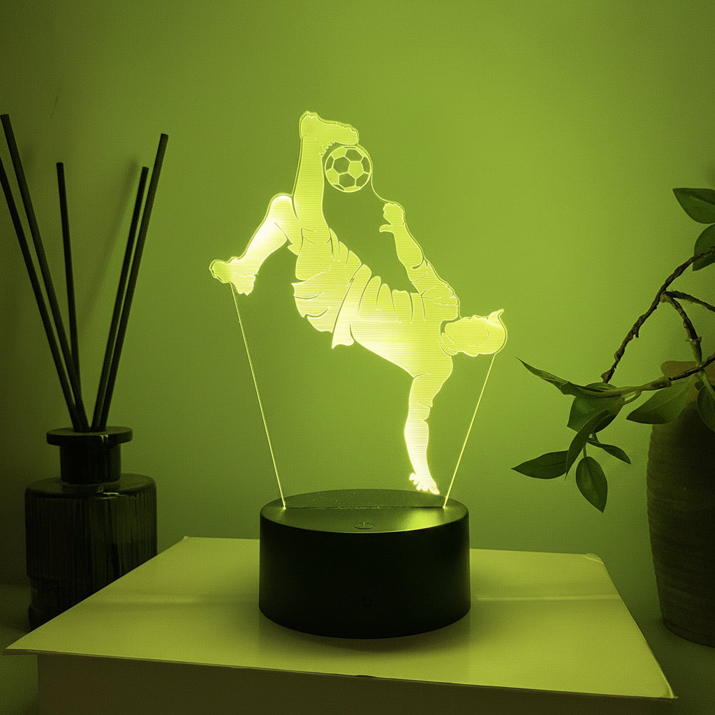 Foot Lampe LED 3D Illusion - Veilleuse - USB
