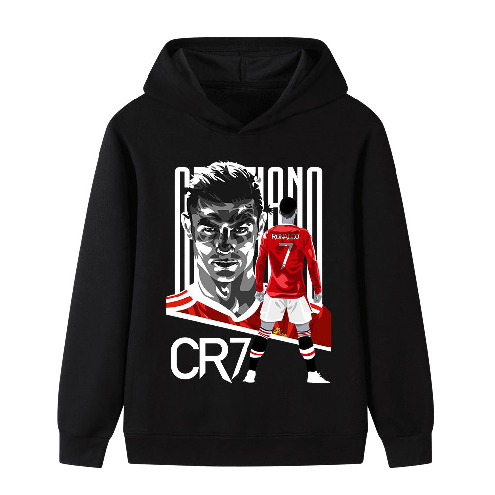 Cristiano Ronaldo Sweat à Capuche Foot Enfant - Manchester United - Doux