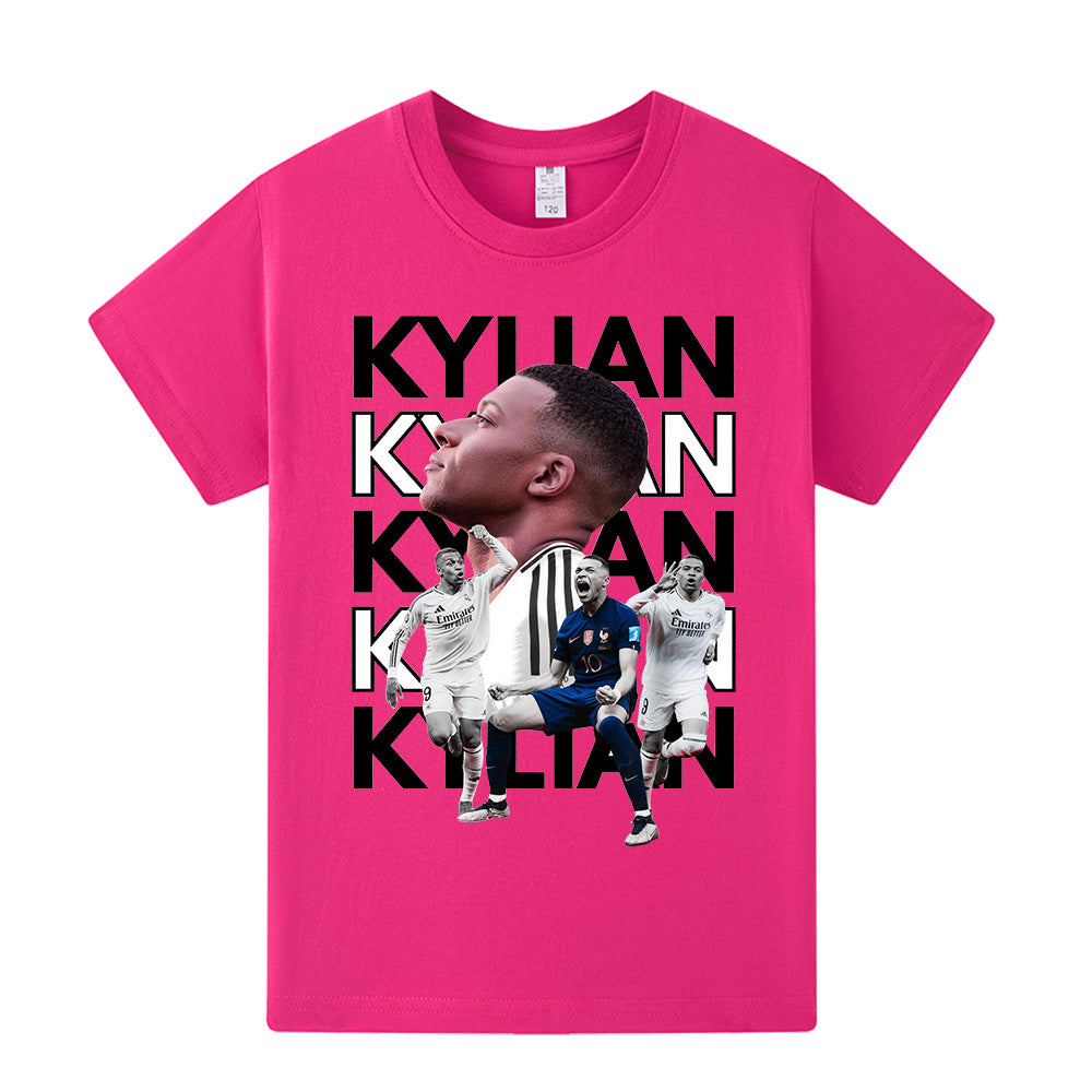 Kylian Mbappé T-shirt de Foot Enfant - Confortable