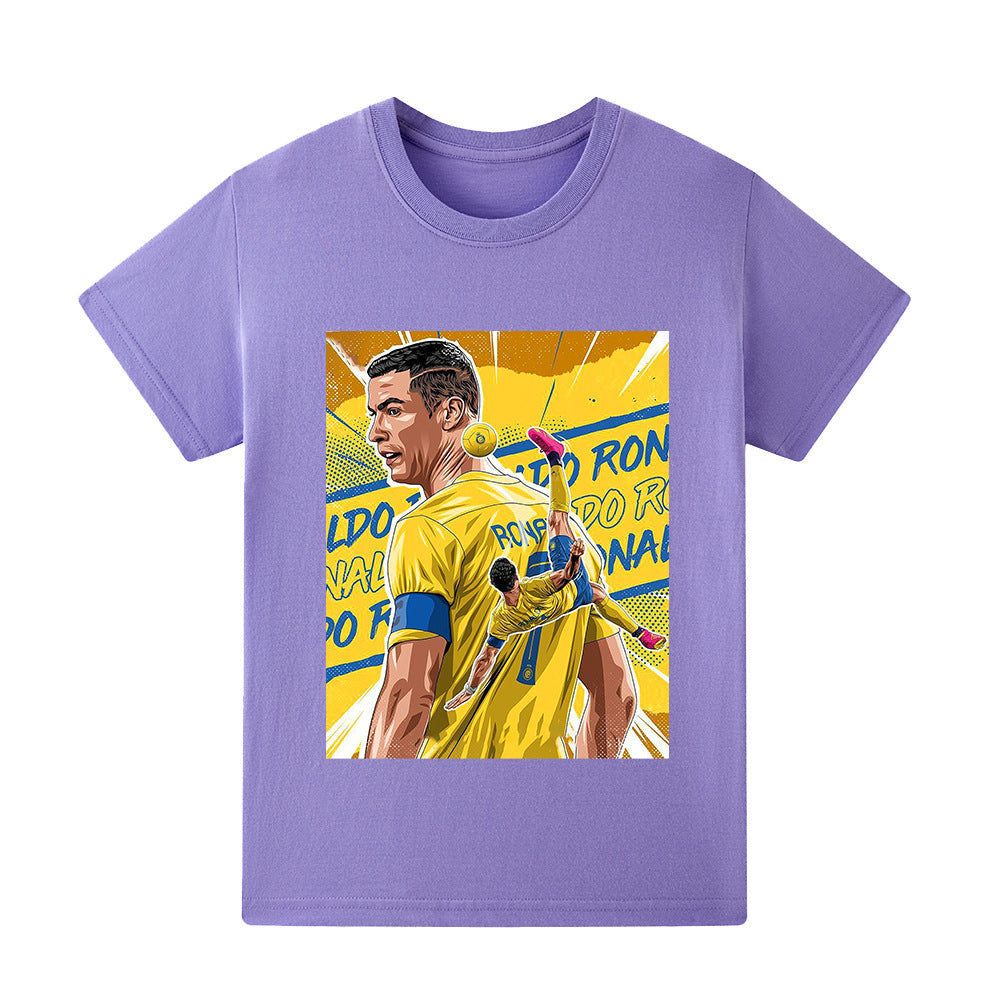 Cristiano Ronaldo T-shirt de Foot Enfant - Al Nassr