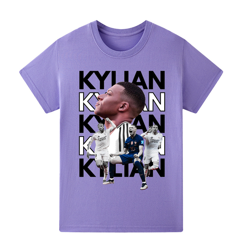 Kylian Mbappé T-shirt de Foot Enfant - Confortable