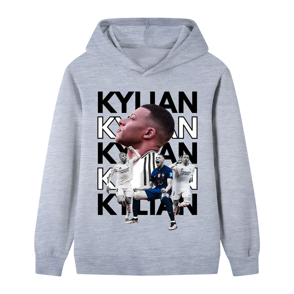 Kylian Mbappé Sweat à Capuche Foot Enfant - Doux