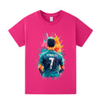 Ronaldo T-shirt de Foot Enfant - Design