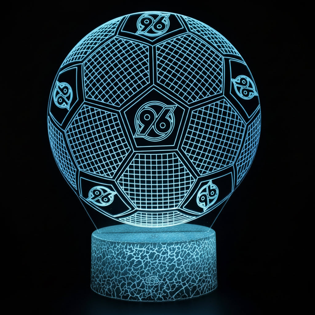 Foot Lampe LED 3D Illusion - Veilleuse - Cadeau