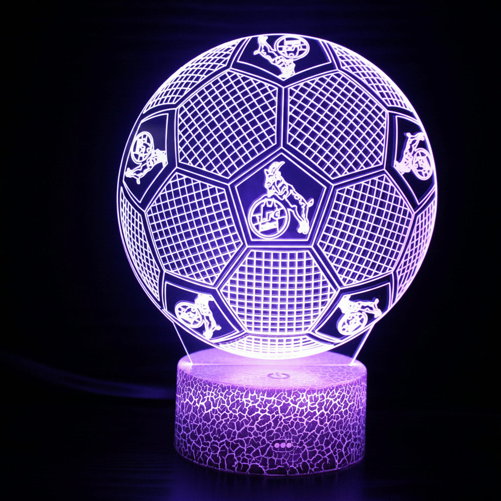 Foot Lampe LED 3D Illusion - Veilleuse - Cadeau