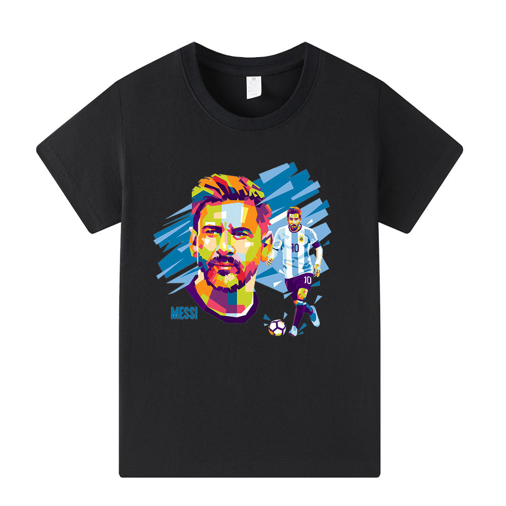Lionel Messi T-shirt de Foot Enfant - pour l'Entraînement