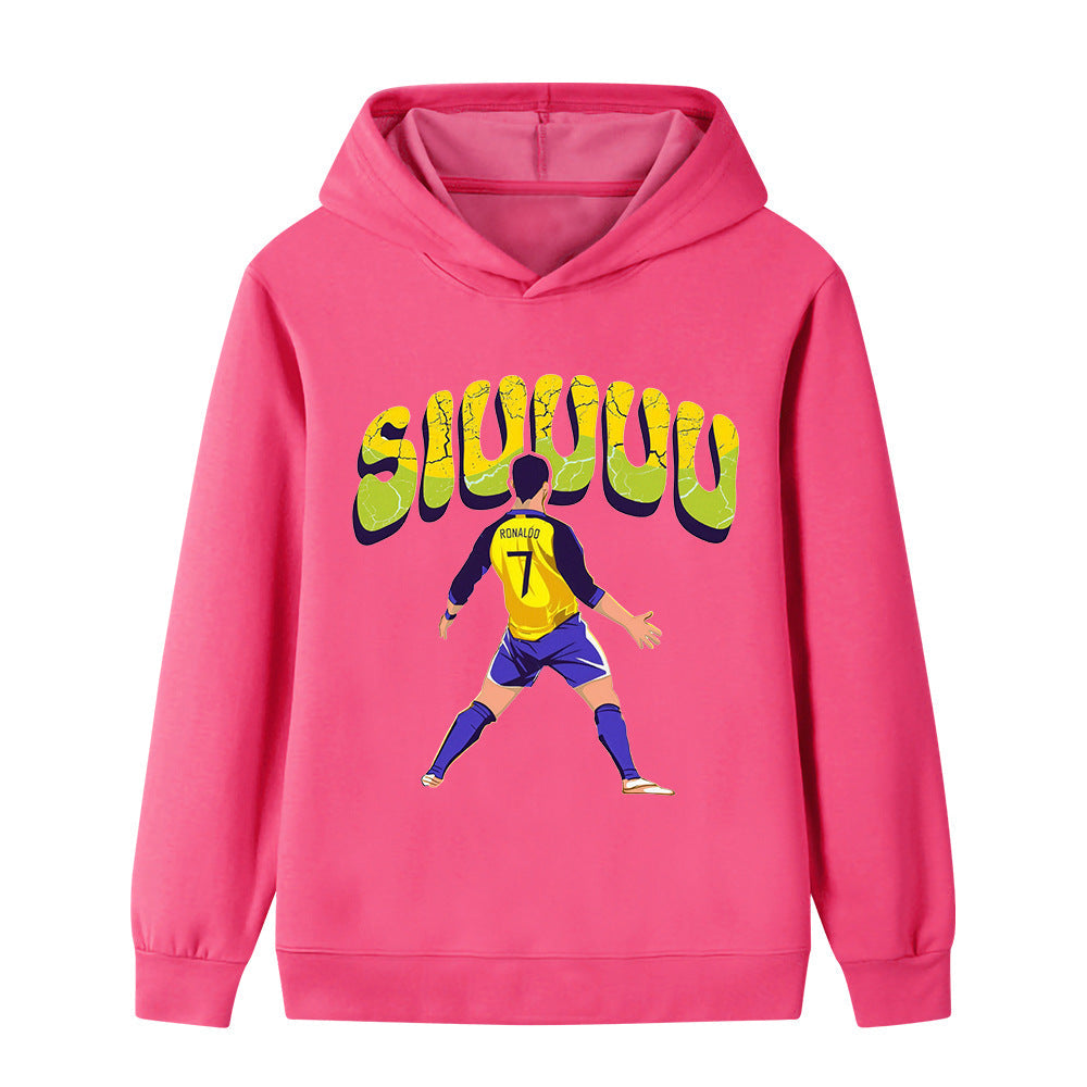 Cristiano Ronaldo Sweat à Capuche Foot Enfant - Design