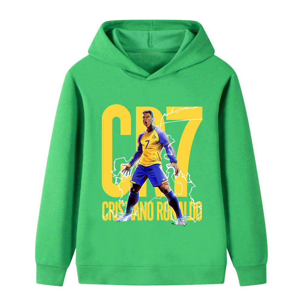 Ronaldo Sweat à Capuche Foot Enfant - Al Nassr